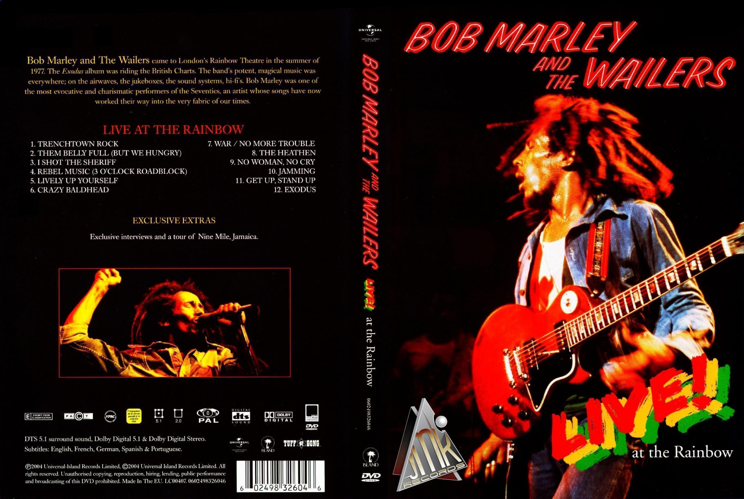 Bob Marley And The Wailers – Live At The Rainbow
