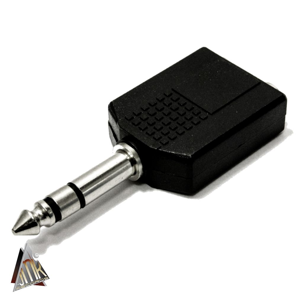Adaptateur double jack jack mâle stéréo JMK RECORDS