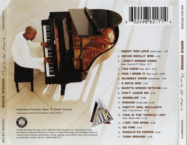 MARIO WINANS - HURT NO MORE – Image 2