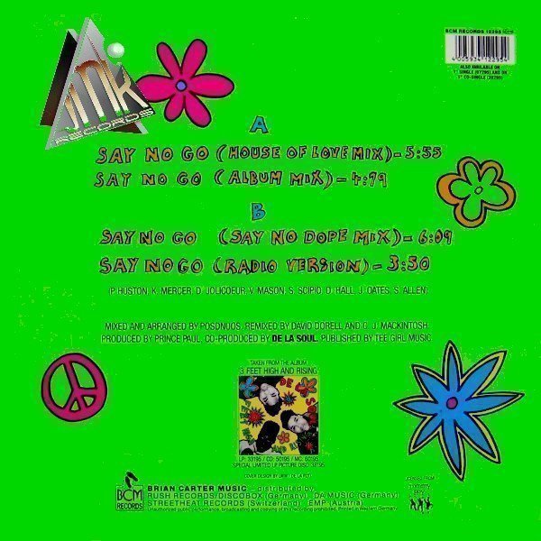 DE LA SOUL - SAY NO GO – Image 2