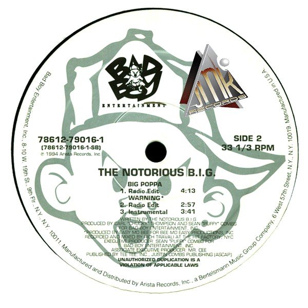 THE NOTORIOUS BIG - BIG POPPA – Image 2