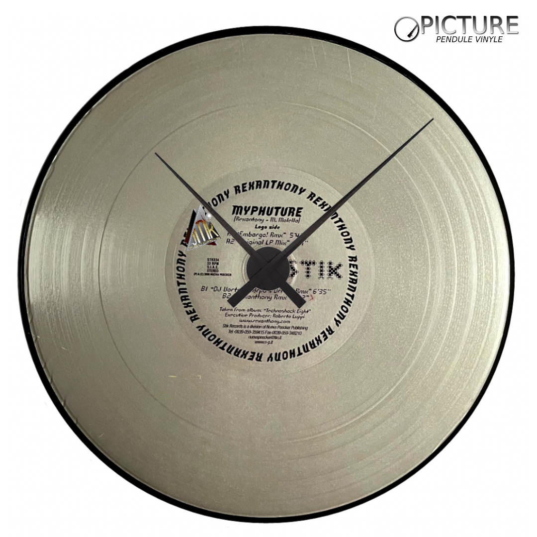 PENDULE VINYLE DISC PICTURE