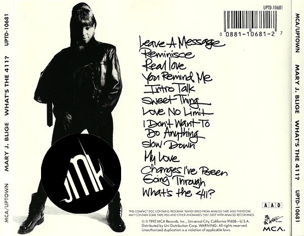 MARY J BLIGE - WHAT'S THE 411 – Image 3