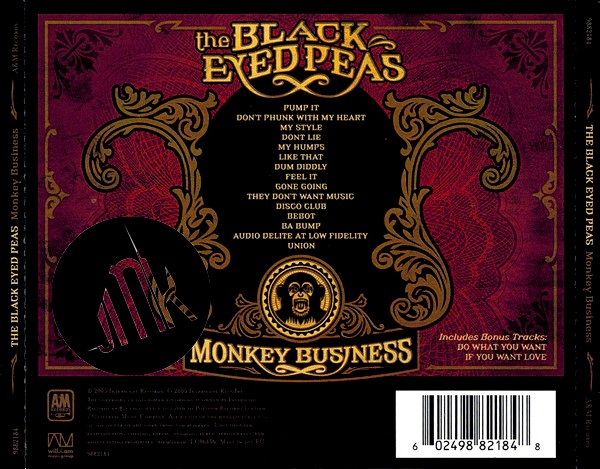 THE BLACK EYEDPEAS - MONKEY BUSNESS – Image 3