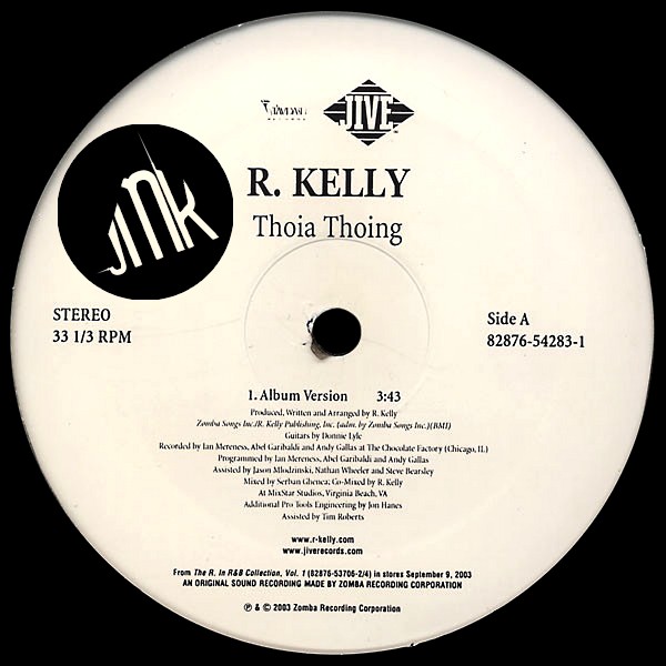 R.KELLY - THOIA THOING