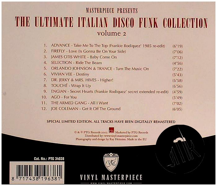 ULTIMATE ITALIAN DISCO FUNK COLLECTION VOL.2 – Image 3