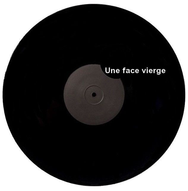 DISQUE VINYLE VIERGE 30 cm (l'unité) sans sillons occasion – Image 2