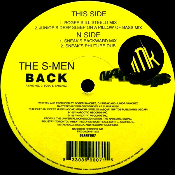 DJ SNEAK - THE S-MEN BACK – Image 3