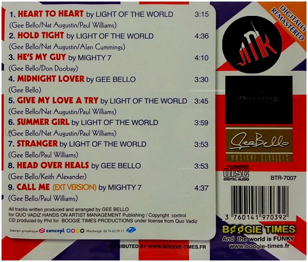 GEE BELLO PRÉSENTS HIS UNRELEASED BOOGIE TRACKS – Image 3