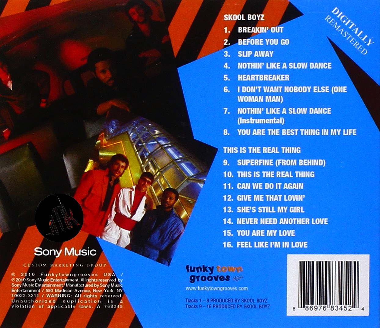 SKOOL BOYS - Skool Boyz / This Is The Real Thing – Image 3