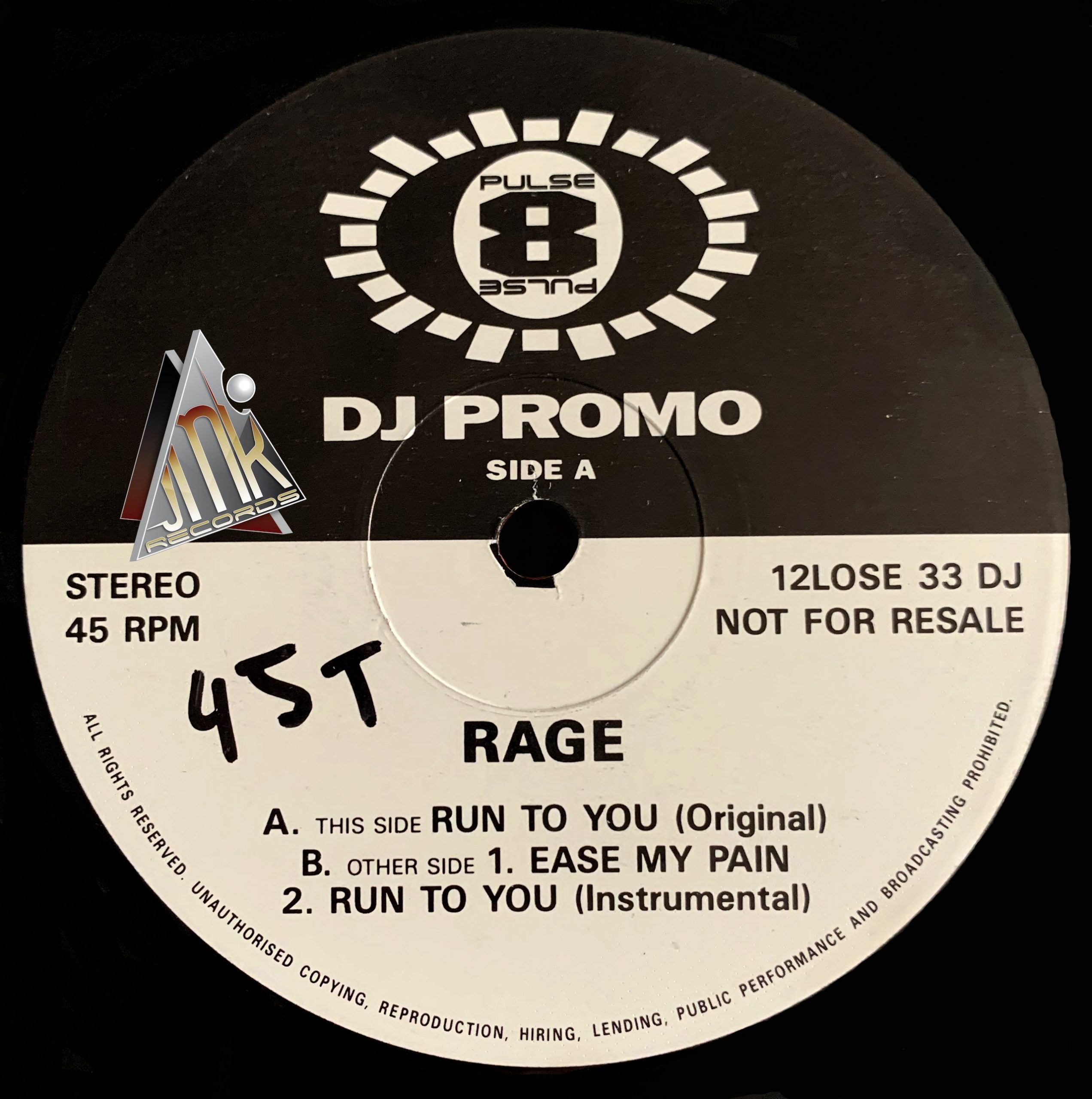 RAGE - RUN TO YOU