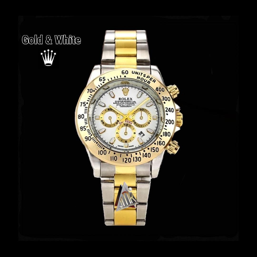 RÉPLIQUE ROLEX WHITE & GOLD