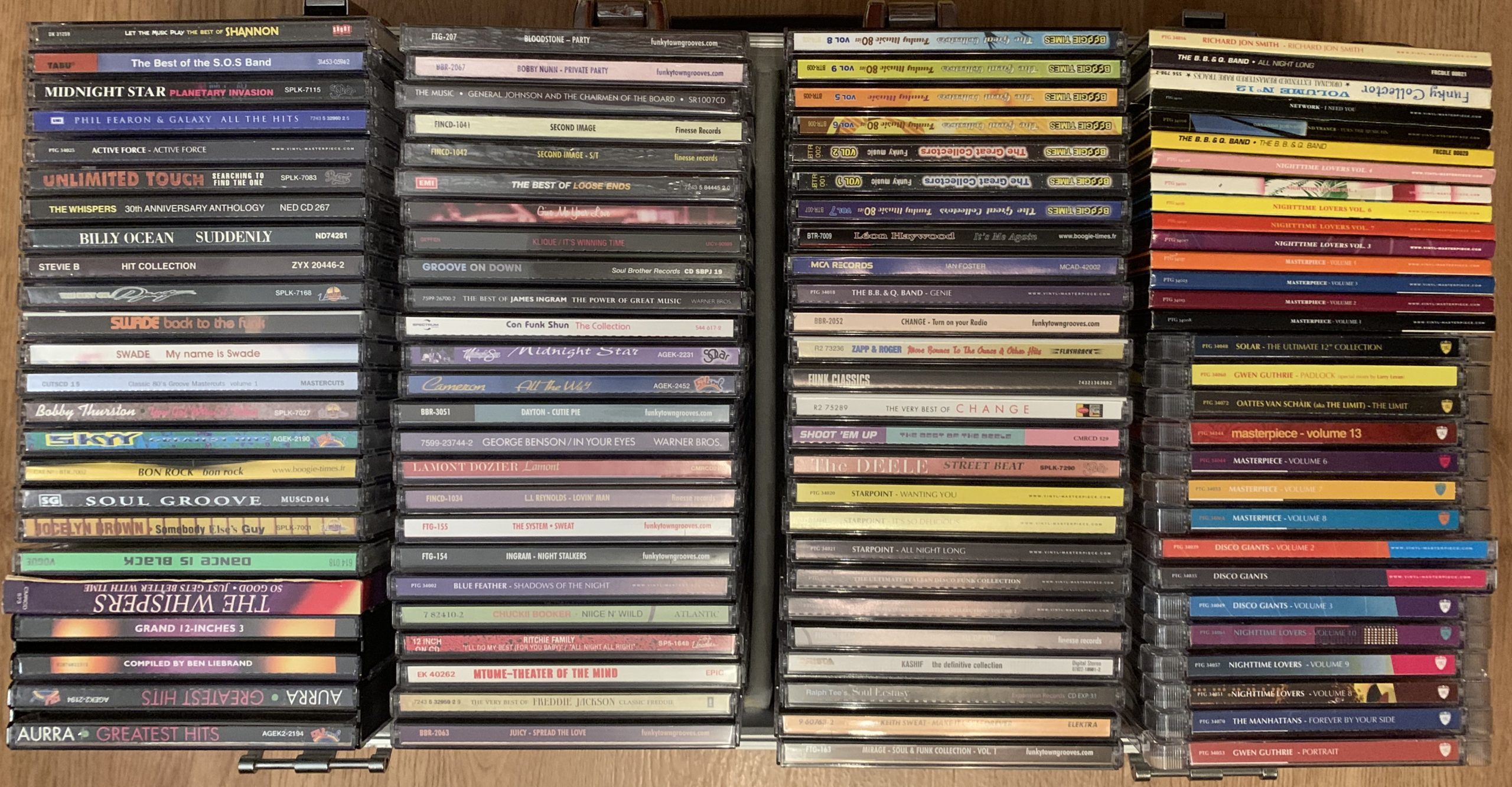 LOT 103 CD FUNK + FLIGHT-CASE