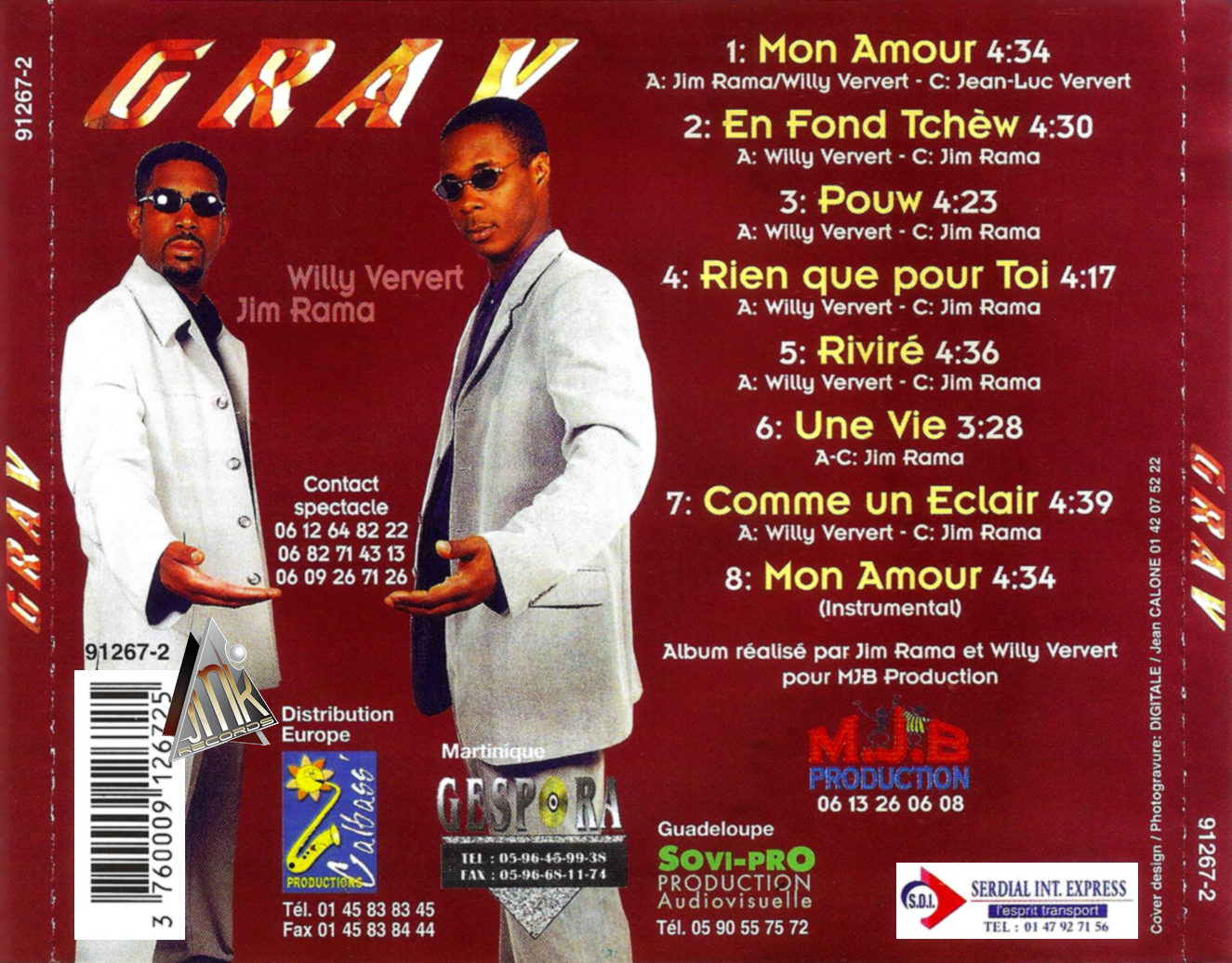 Willy Ververt & Jim Rama - Grav' – Image 2
