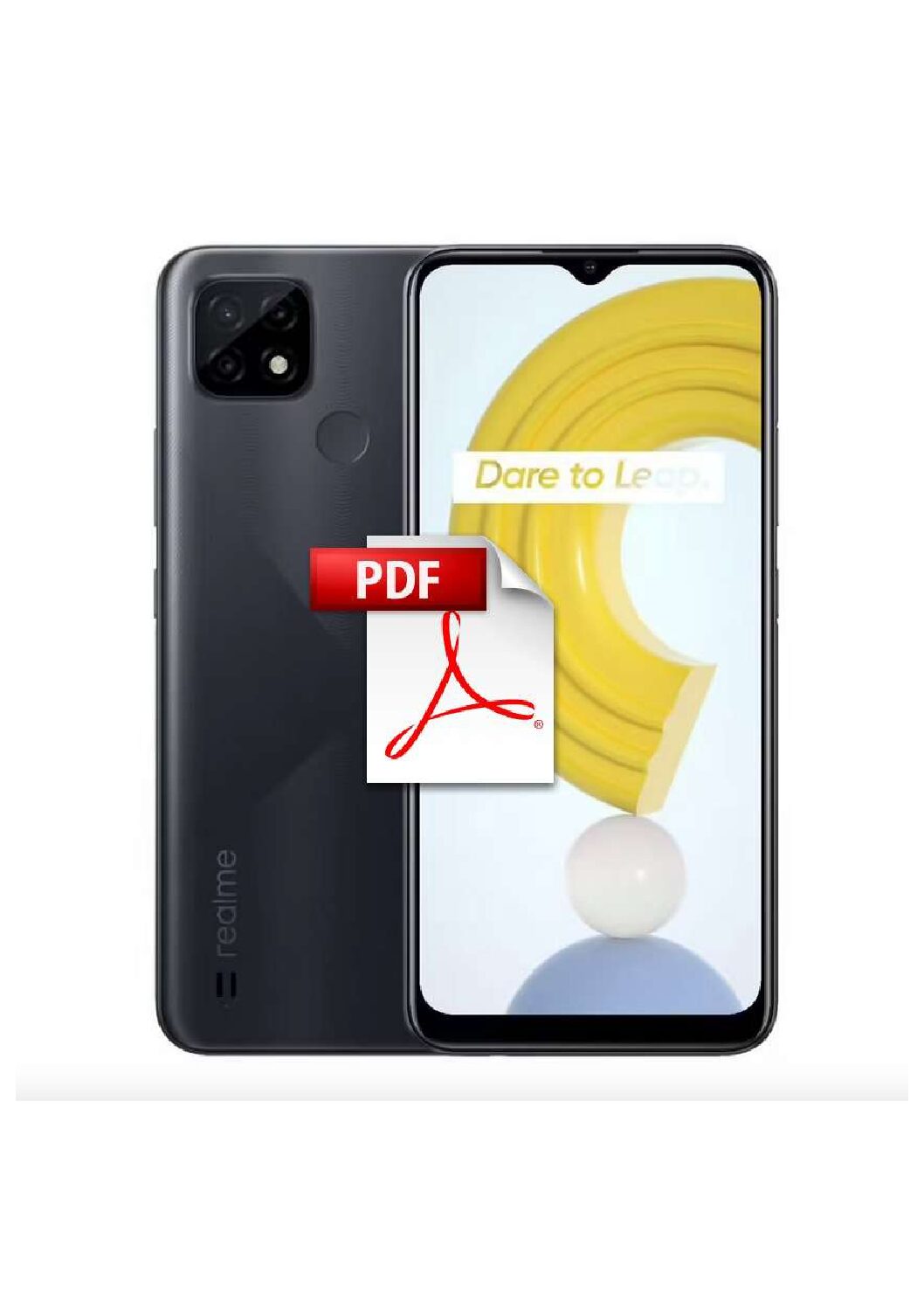 Realme C21Y 32 Go Noir – Image 2