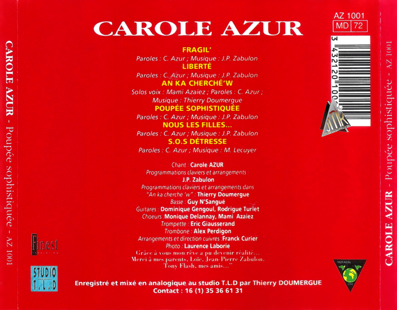 Carole Azur - Poupée Sophistiquée – Image 2
