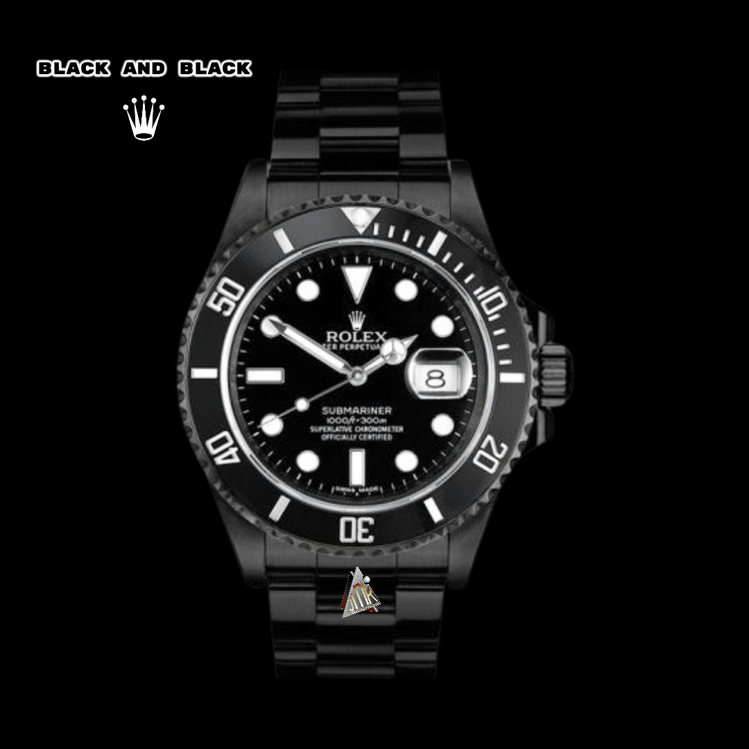MONTRE HOMME RÉPLIQUE ROLEX SUBMARINER NOIR