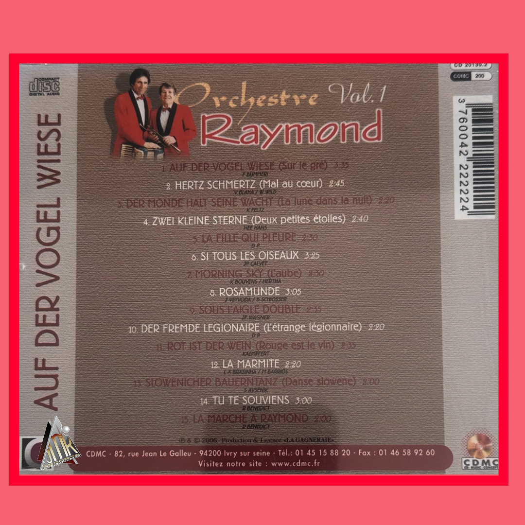 ORCHESTRE RAYMOND - AUF DER VOGEL WIESE VOL: 1 – Image 2