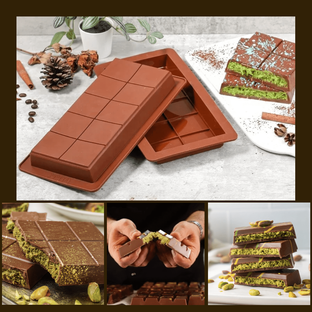 KIT POUR CHOCOLAT DUBAÏ CRÈME DE PISTACHE 180G – Image 3