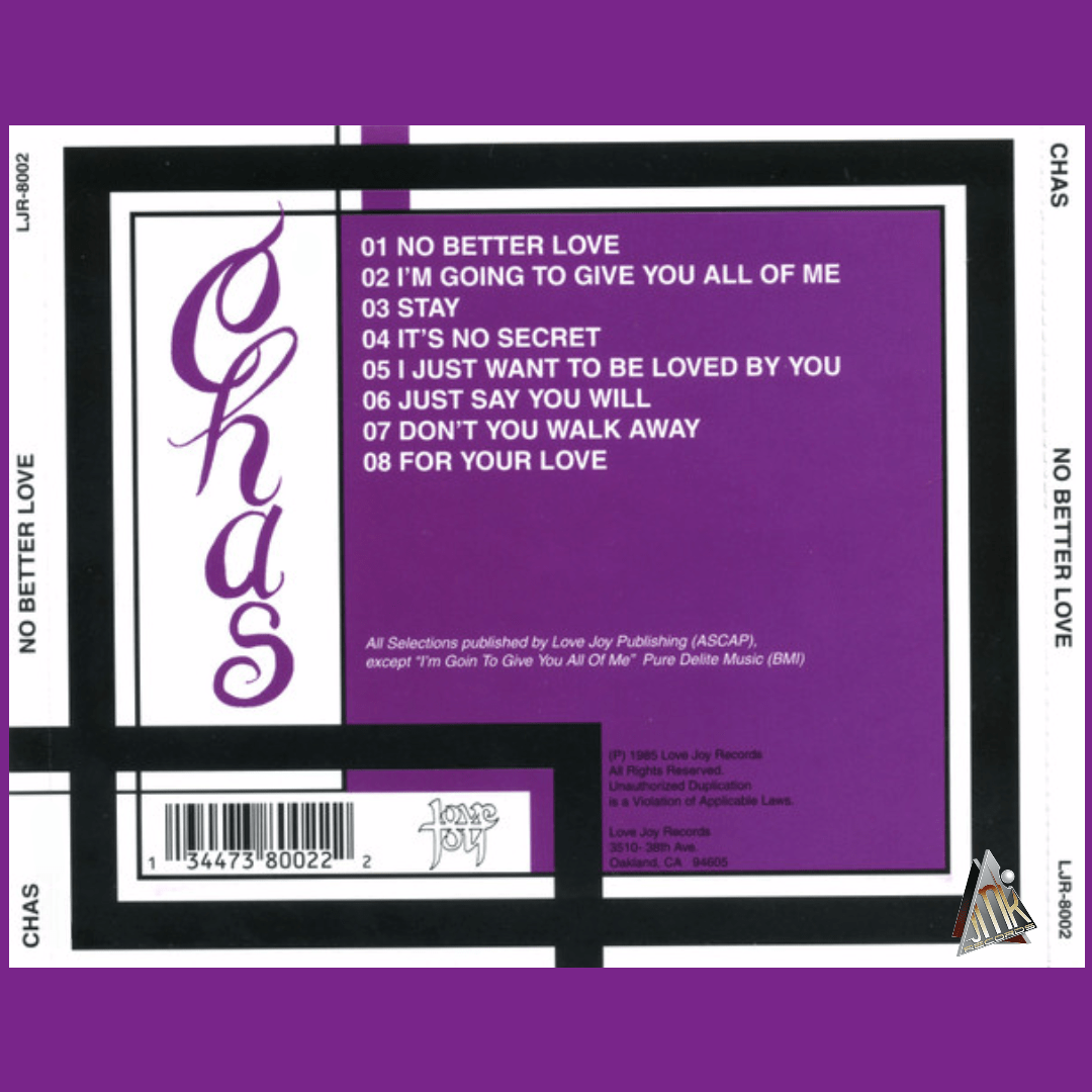 CHAS - NO BETTER LOVE – Image 2