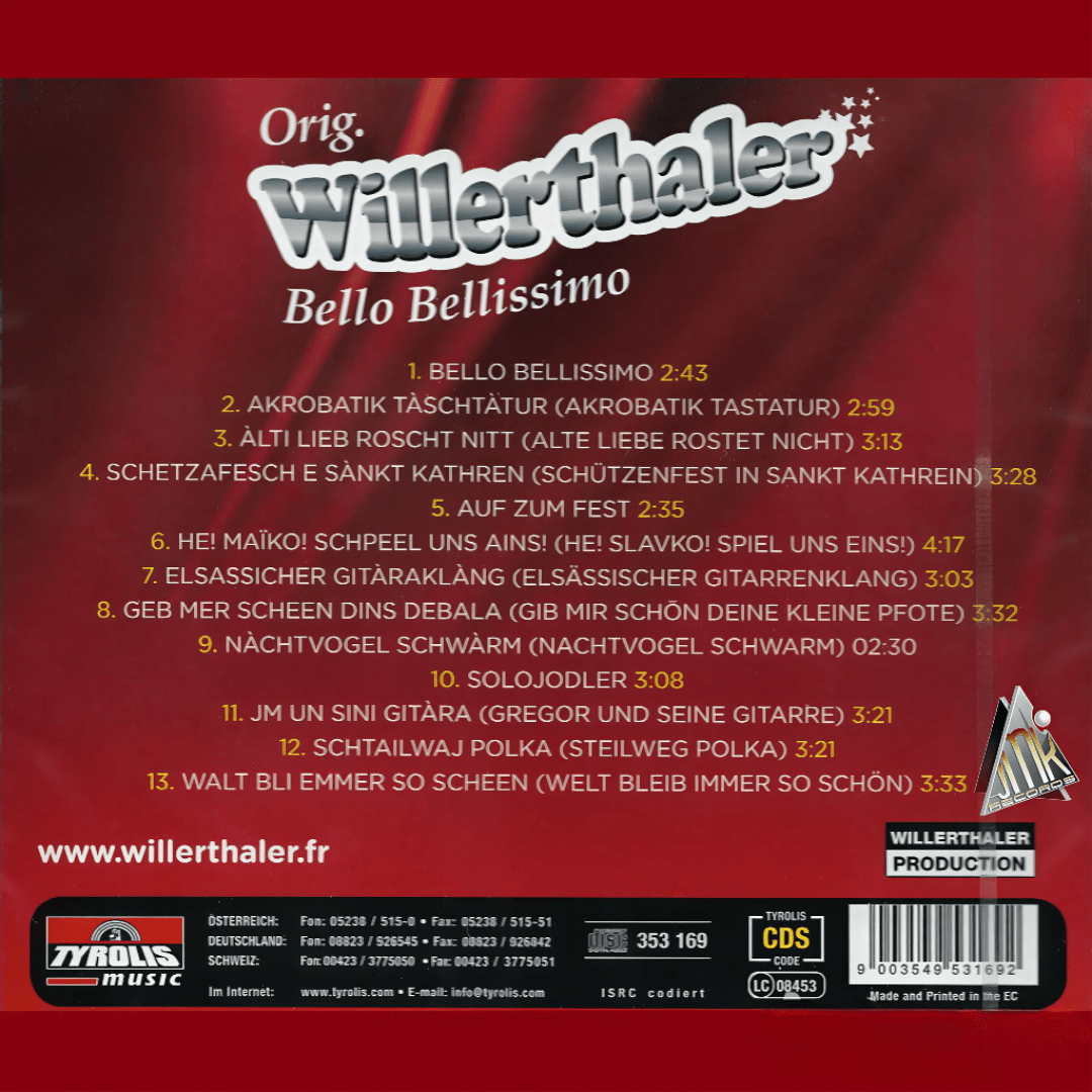 Orig. Willerthaler Bello Bellissimo Vol.2 – Image 2