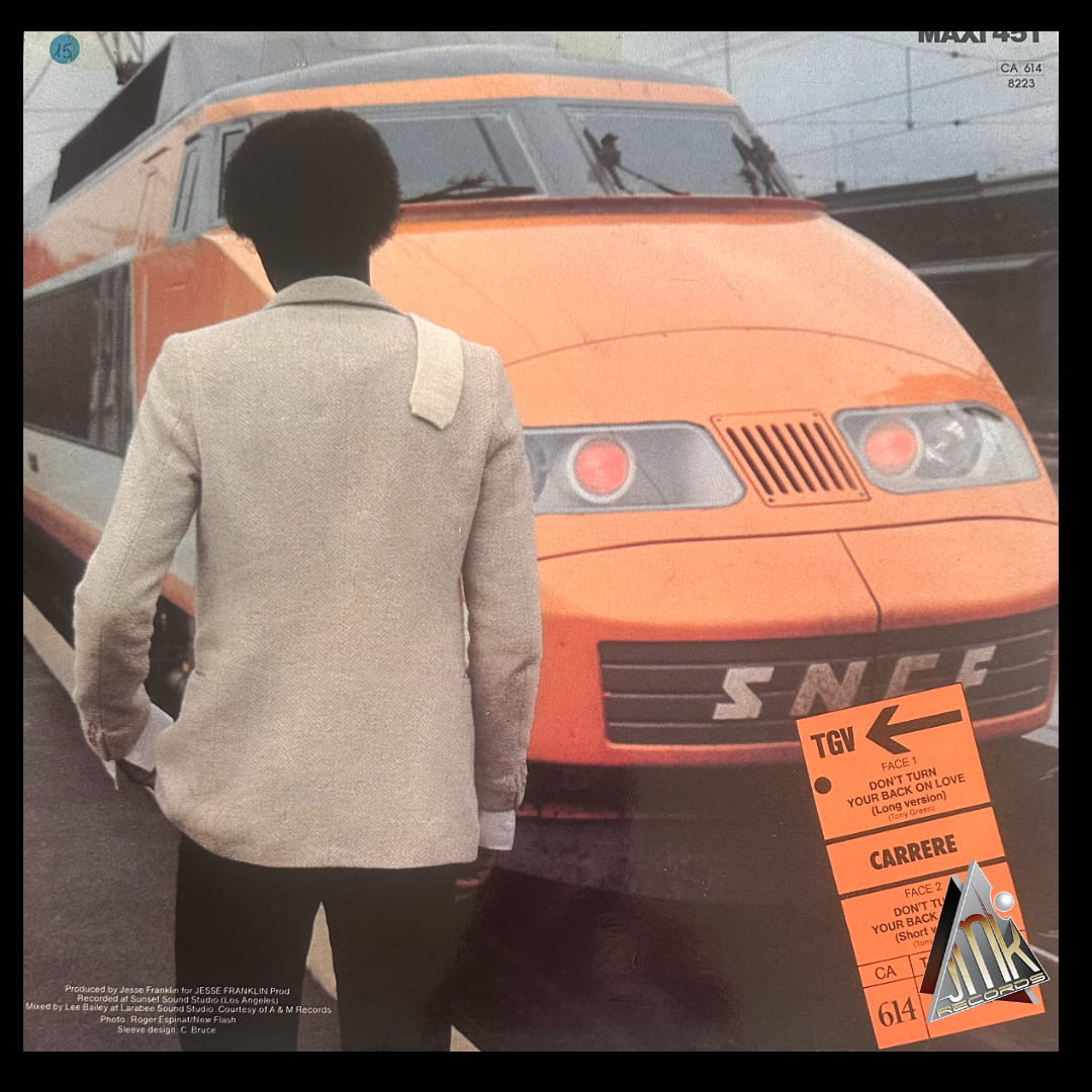JESSE FRANKLIN - DON'T TURN YOUR BACK ON LOVE – Image 2