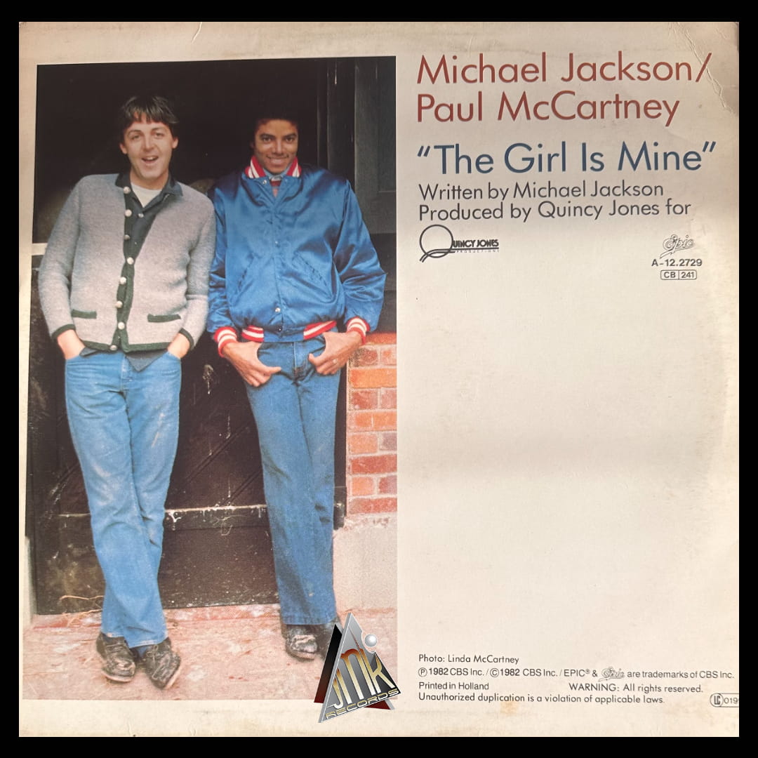 MICHAEL JACKSON & PAUL McCARTNEY - THE GIRL IS MINE – Image 2