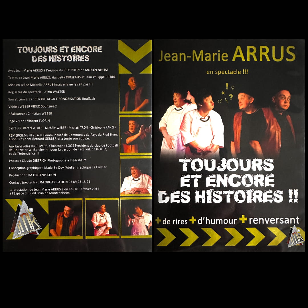 Jean Marie Arrus – Toujours et encore des histoires 