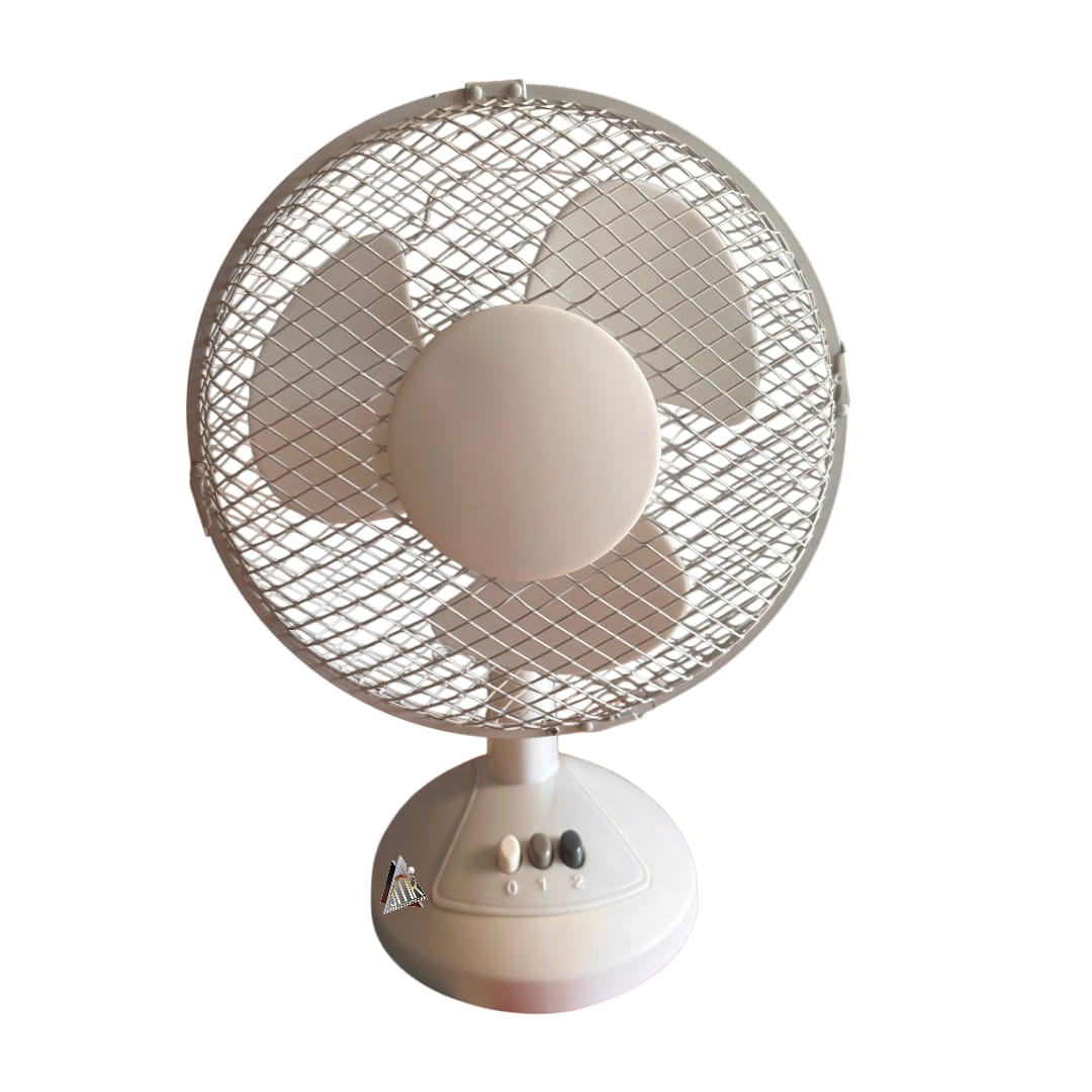 VENTILATEUR BLANC 23 CM BLANC
